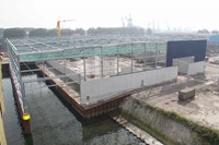 Nieuwbouw AVR overslagloods Rozenburg