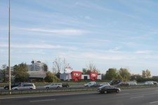 Ontwerpstudie impressie nieuwe voorgevel Inbox Storage Gouda