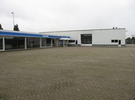Ontwerpstudie impressie nieuwbouw bedrijfsverzamelgebouw Roosendaal ( BESTAAND )